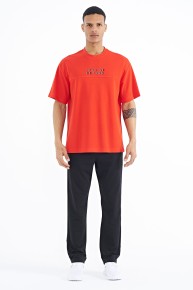 Tommy Life Erkek O Yaka Oversize T-shirt 88178 - Thumbnail