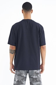 Tommy Life Erkek O Yaka Oversize T-shirt 88178 - Thumbnail