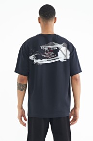 Tommy Life Erkek Oversize O Yaka T-shirt 88224 - Thumbnail