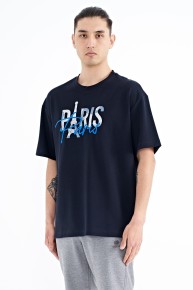 Tommy Life Erkek Oversize T-shirt 88223 - Thumbnail