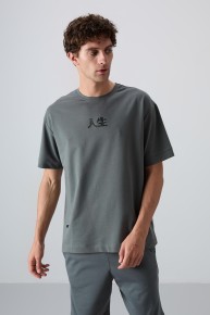 Tommy Life Erkek Oversize T-shirt 88342 - Thumbnail