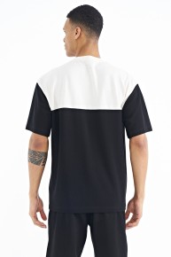 Tommy Life Erkek Siyah Oversize İnterlok T-shirt 88225 - Thumbnail