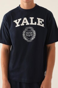 Yale Erkek Kısa Kol Lisanslı T-shirt 1742 - Thumbnail